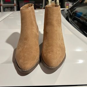 NWOT Suede Booties
